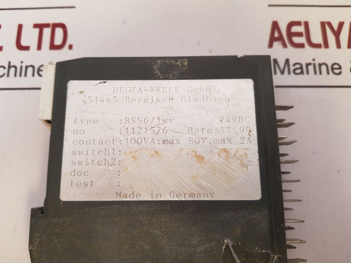 Deuta-werke Bss6/1Wy Output Relay 1121576