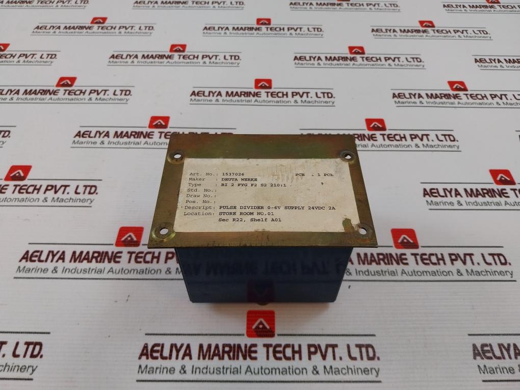 Deuta Werke Bi 2 Fyg S2 Pulse Divider 24Vdc