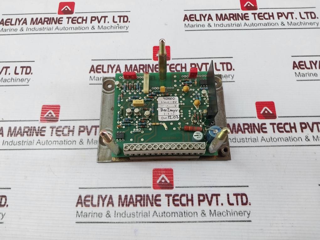 Deuta Werke Bw2Myv Speed Monitor 0-666.66Hz 0-6Vdc Control Module 24V Dc