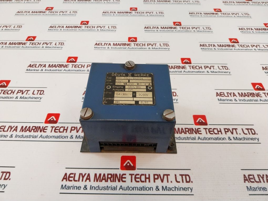 Deuta Werke Bws2Mya/890924 Control Module 500Va 250V~ 4A