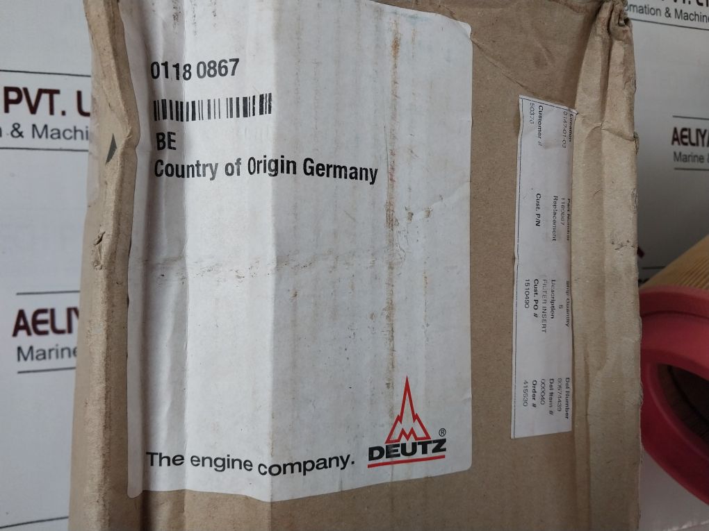Deutz 01180867 Air Filter