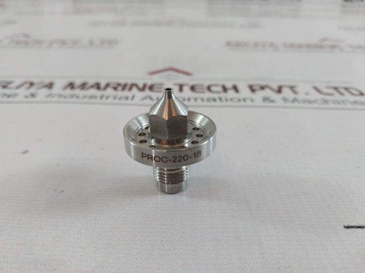 Devilbiss Proc-220-18-k Fluid Tip Nozzle Spray Gun Part