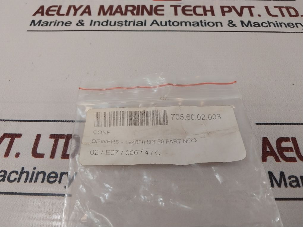 Lot Of 4X Dewers Dn 50 Fitting Adapter Cone 3