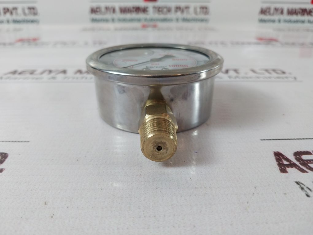 Dewit 0-10000 Psi Pressure Gauge