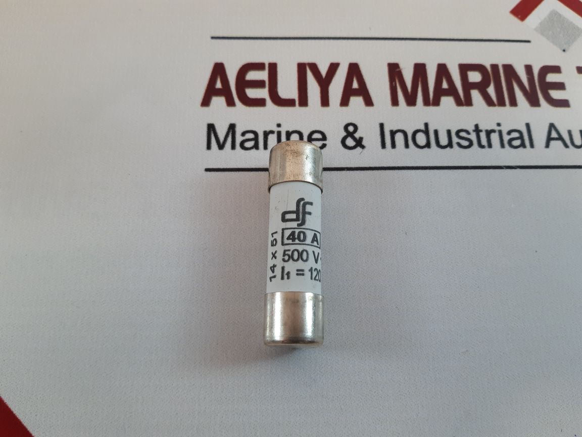 Set Of 10X Df Electric 421040 Cartridge Fuses