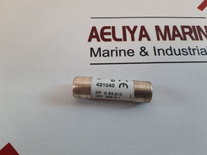 Set Of 10X Df Electric 421040 Cartridge Fuses
