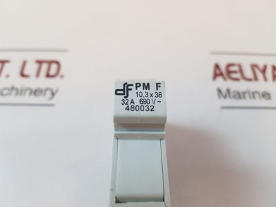 Set Of 4X Df Pmf 480032 10,3 × 38 Fuse Holder 32A 690V~