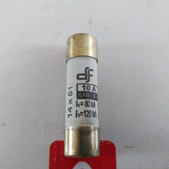 Lot Of 8X Df Electric 421010 Fuse 14X51 10A 690 V~