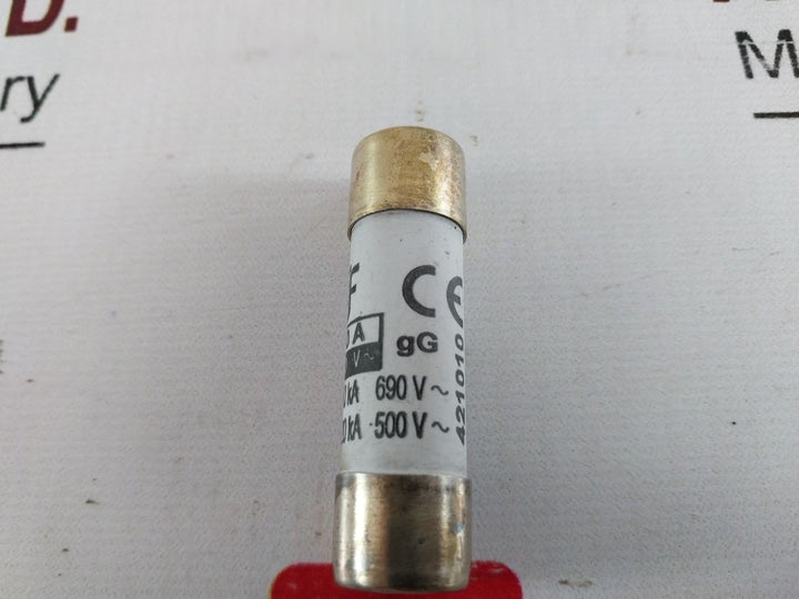 Lot Of 8X Df Electric 421010 Fuse 14X51 10A 690 V~