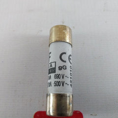 Lot Of 8X Df Electric 421010 Fuse 14X51 10A 690 V~