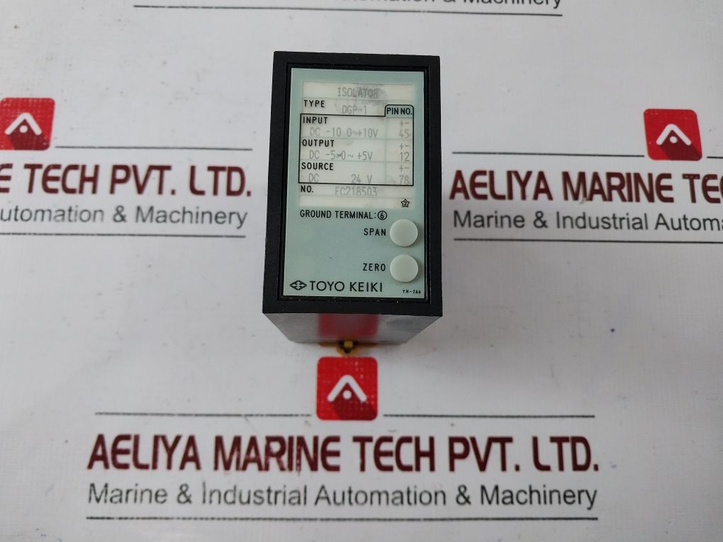 Toyo Keiki Dgp-1 Isolator

