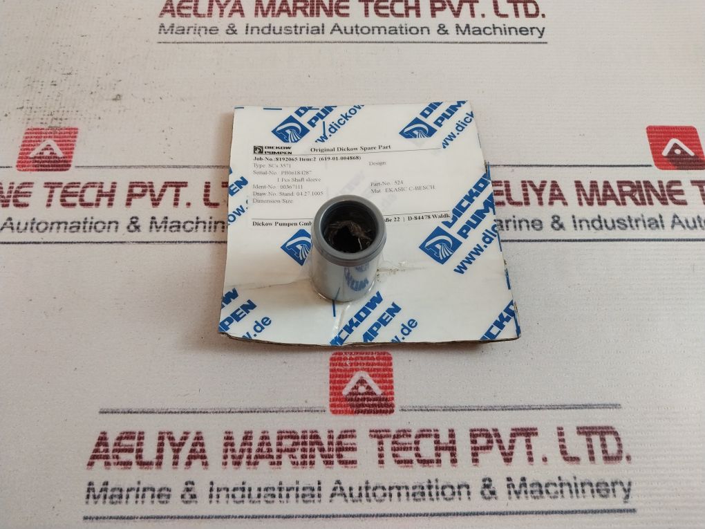 Dickow Pumpen 00367111 Pump Shaft Sleeve
