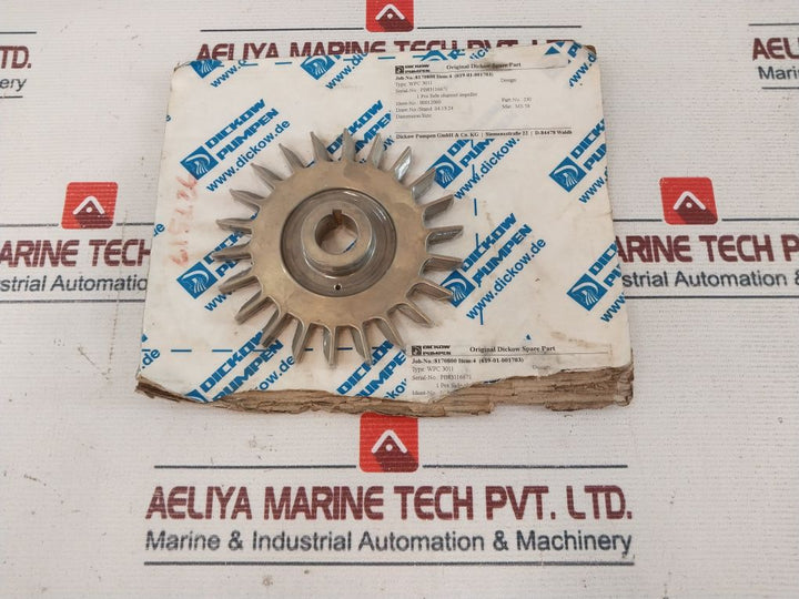 Dickow Pumpen Wpc 3011 Blade, RotorSide Channel Impeller