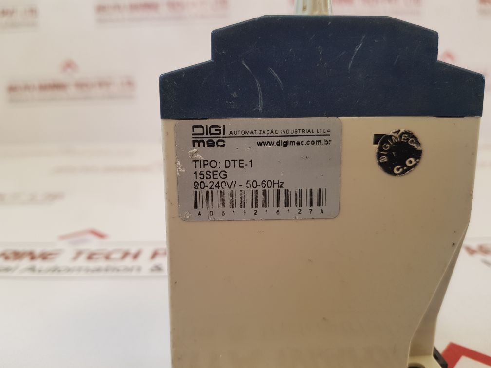 Digi Mec Dte-1 Timer 0,3 To 15Seg