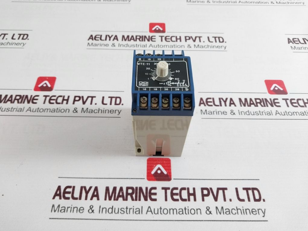 Digi Mec Mte-11 Time Delay Relay 110 Vca 60 Hz