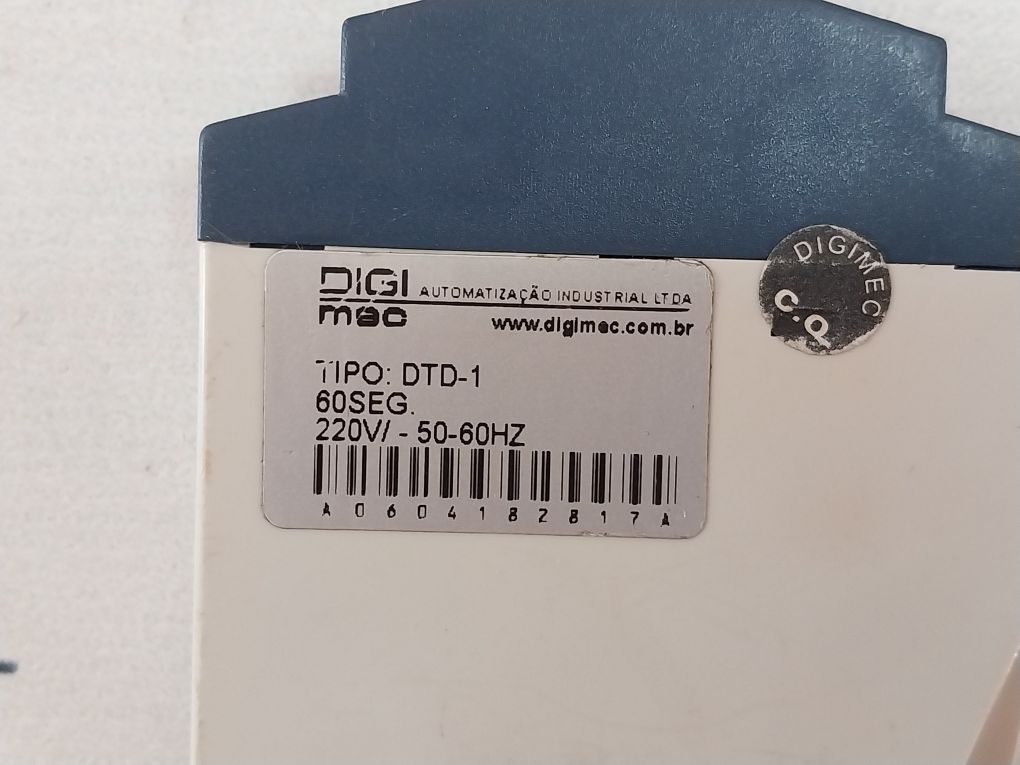Digimec Dtd-1 Time Relay 60 Sec