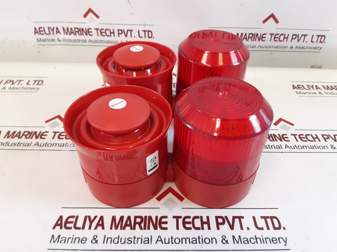 Digisound B/Se 128 Warning Siren /Red Hourn En54-3 Sounder Beacon