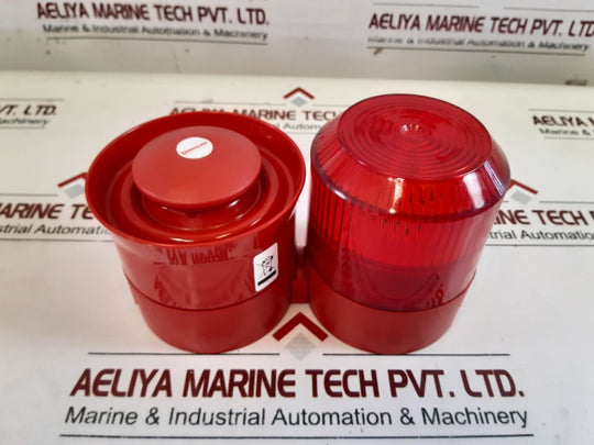 Digisound B/Se 128 Warning Siren /Red Hourn En54-3 Sounder Beacon