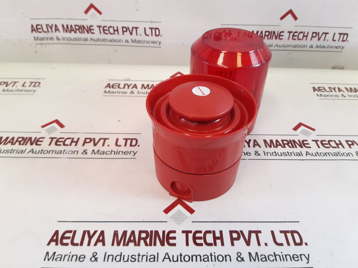 Digisound B/Se 128 Warning Siren /Red Hourn En54-3 Sounder Beacon