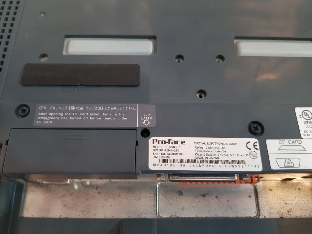 Digital Electronics Pro-face 3180045-01 Operator Panel