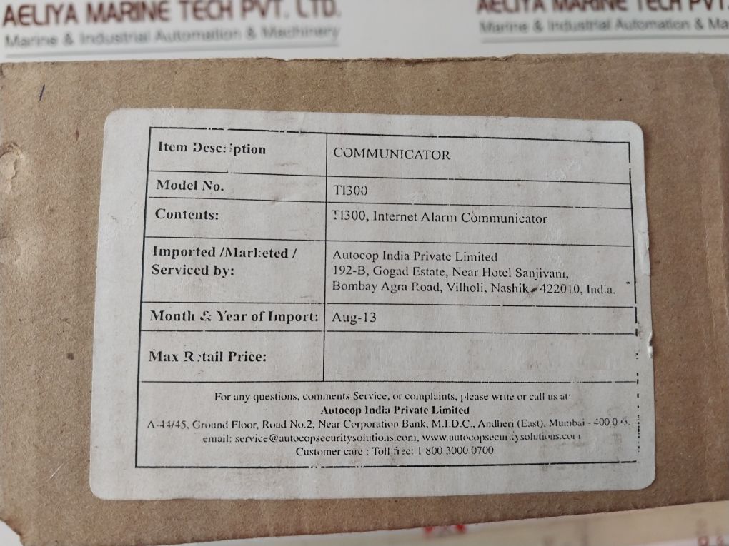 Dsc Tl300 Communicator / Fire Alarm And Security Subassembly 89Sl Set