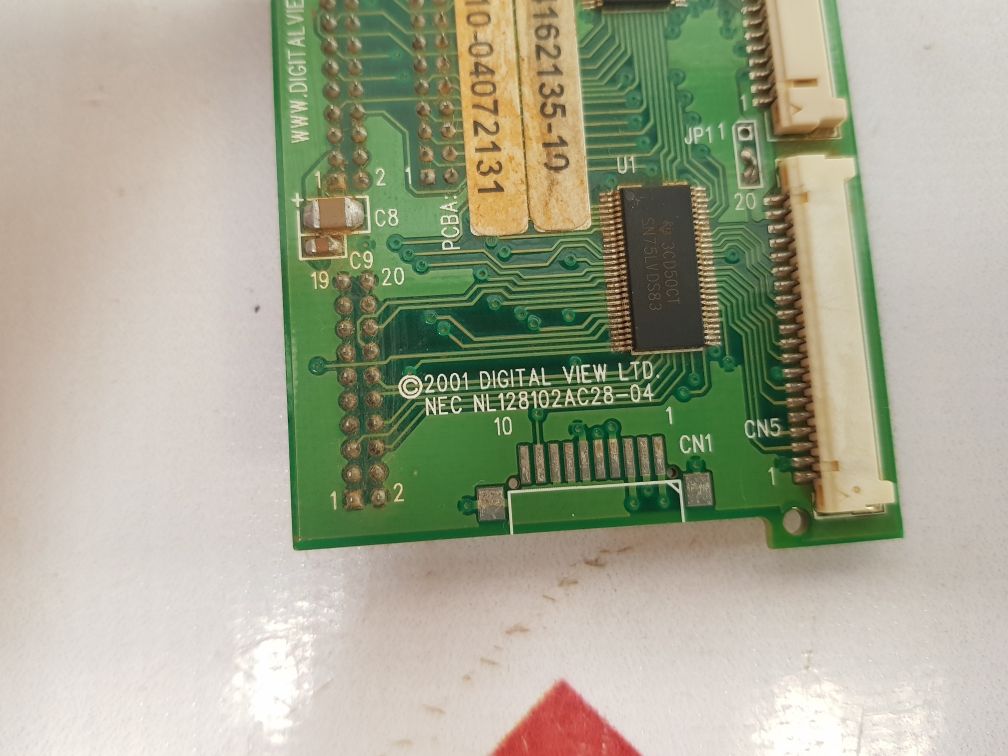 Digital View 0162135-01 Pcb Card used