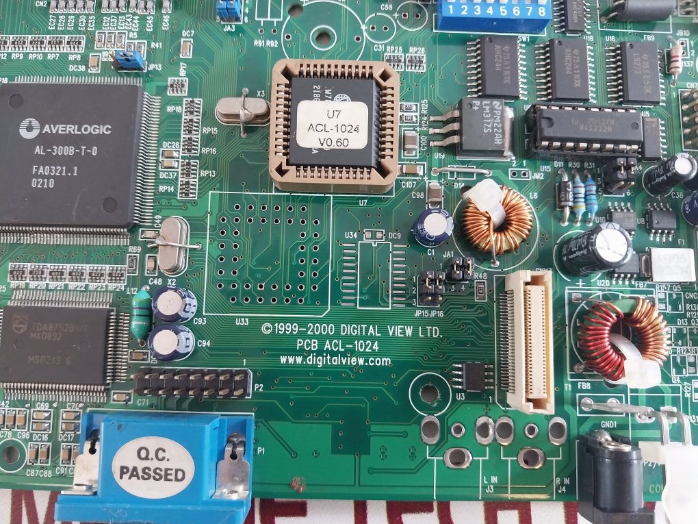 Digital View Acl-1024 Pcb Card 4166200-16