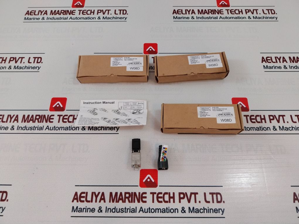 Digitus Dn-93631 Shielded Rj45 Connector For Field Assembly