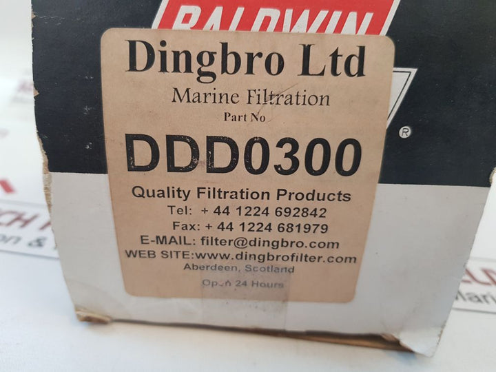 Baldwin Pf7655 Fuel Filter