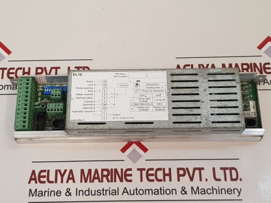 Ditec El16 Control Unit 3512 Lc