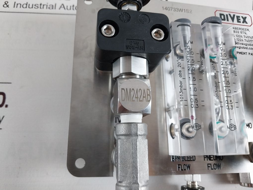 Divex 140733W1S2 Meters Of Seawater