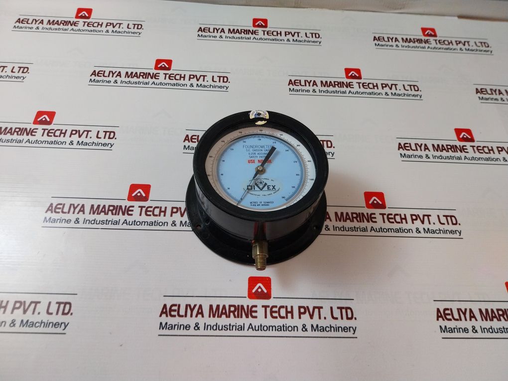 Divex Foundrometers S.E. Caisson Gauge 4 Ft Divisions