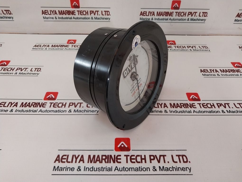 Divex Pneumo Gauge Meters Of Seawater 4 Ft Divisions