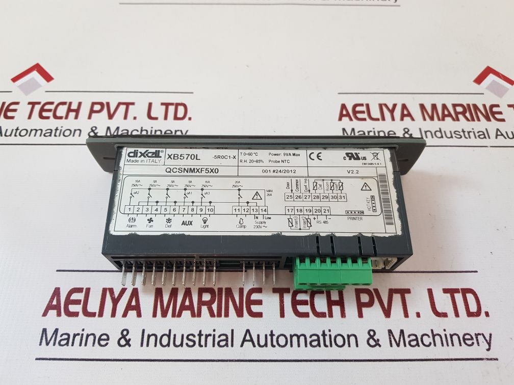 Dixell xb570l-5r0c1-x temperature controller