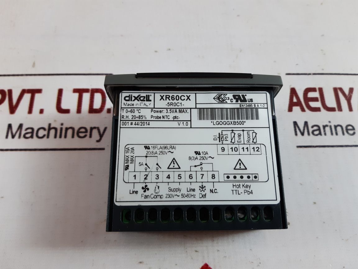 Dixell xr60cx-5r0c1 digital controller set