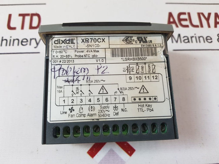 Dixell xr70cx-5n1c0 dixell temperature controller
