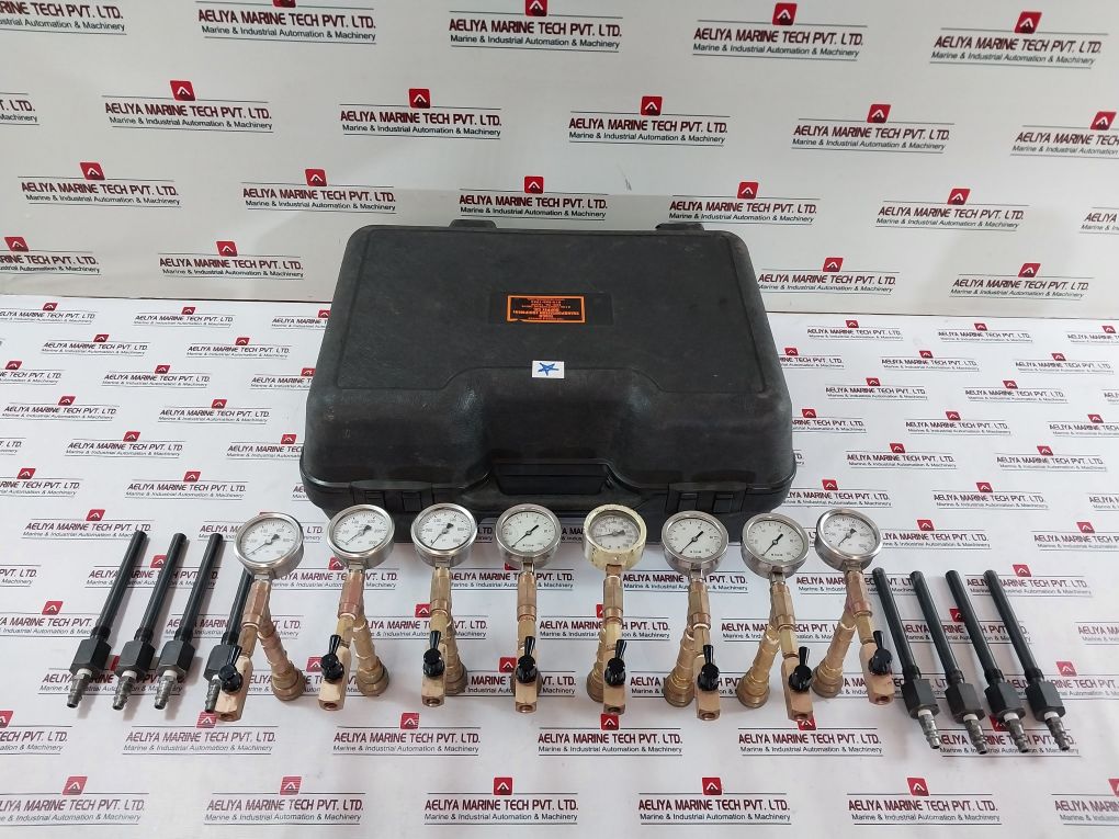 Dk-lok V73B-f-4N-60-b Compression Tester Kit (Incomplete) 0-1000 Psi