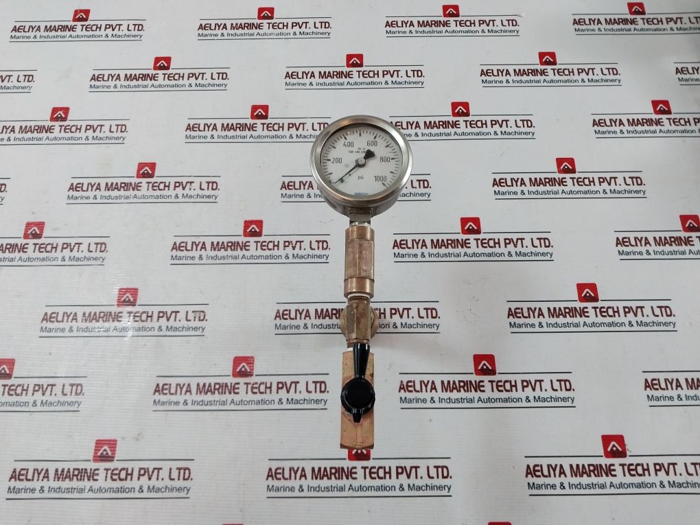 Dk-lok V73B-f-4N-60-b Compression Tester Kit (Incomplete) 0-1000 Psi