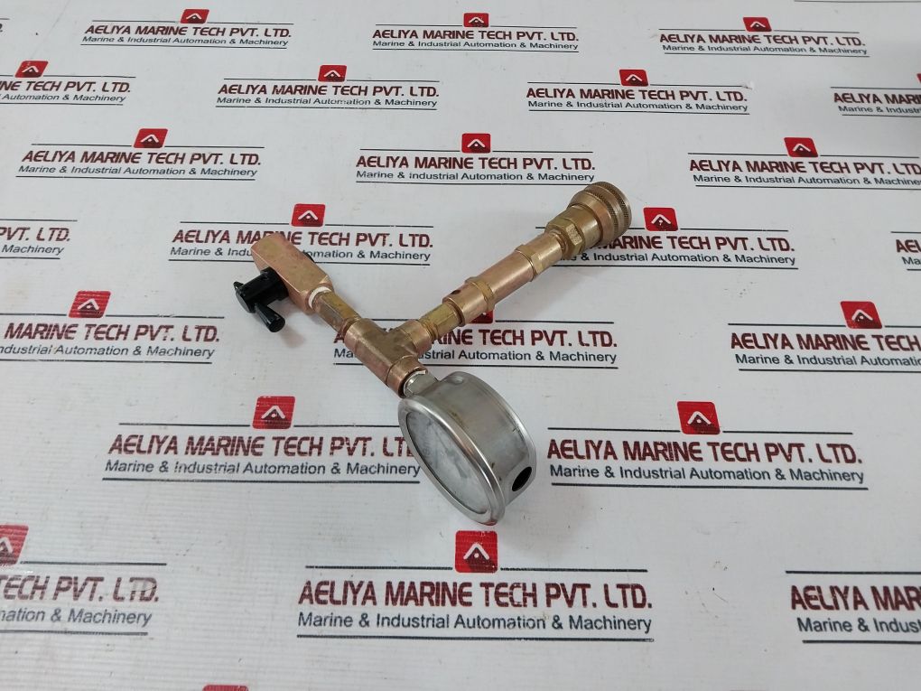 Dk-lok V73B-f-4N-60-b Compression Tester Kit (Incomplete) 0-1000 Psi