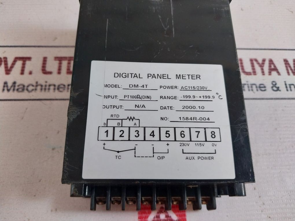 Dm-4T Digital Panel Meter Ac115/230V