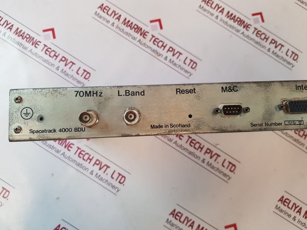 Dms Spacetrack 4000 Antenna Controller, Adu, Sensor Entire Set