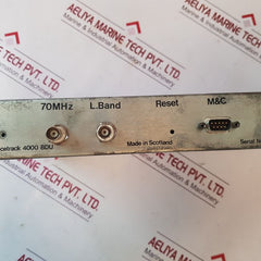 Dms Spacetrack 4000 Antenna Controller, Adu, Sensor Entire Set