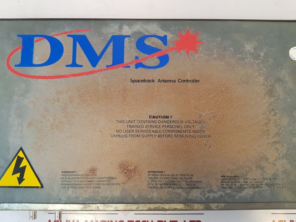 Dms Spacetrack 4000 Antenna Controller, Adu, Sensor Entire Set