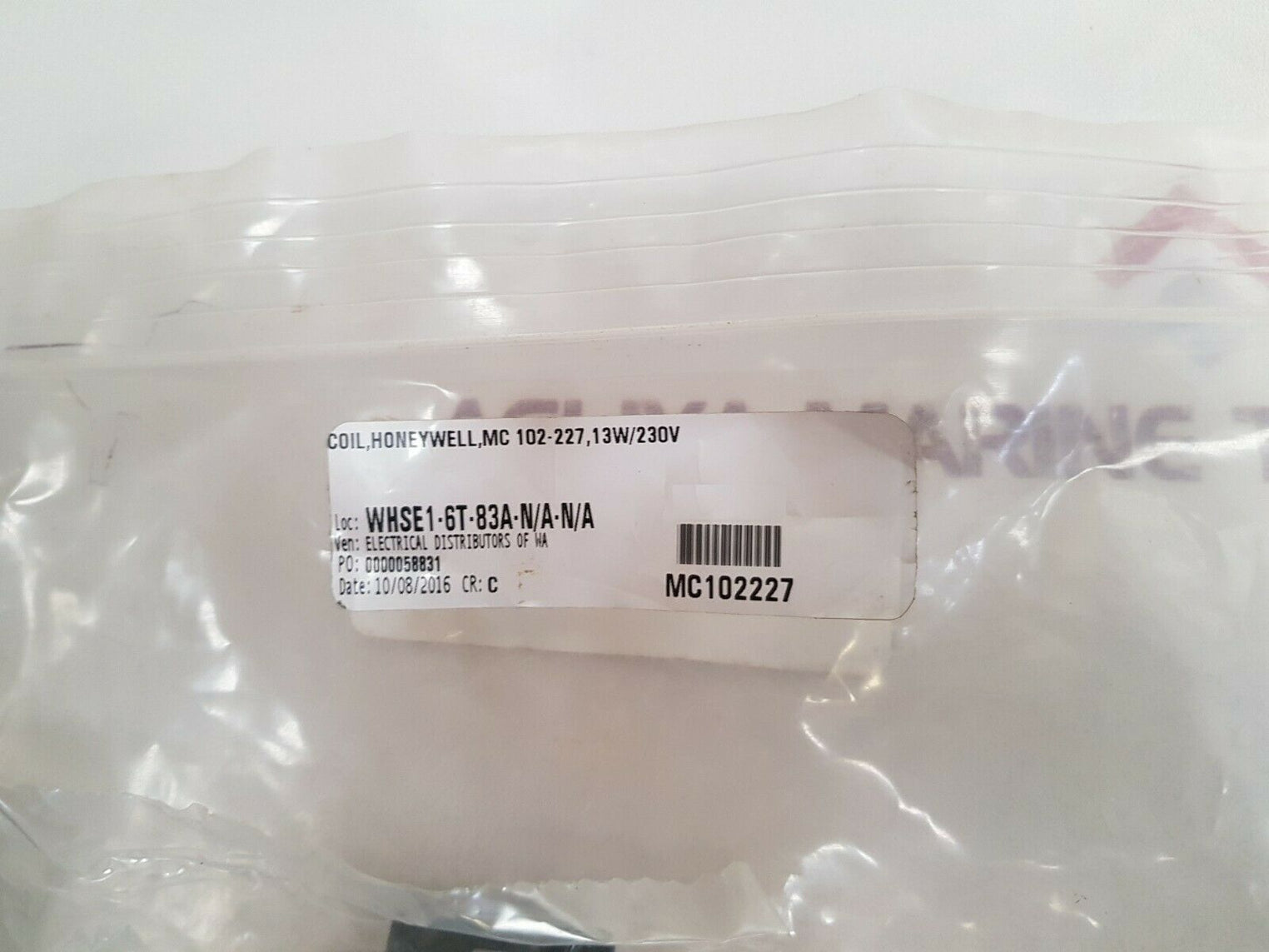 Honeywell Mc 102-227 Solenoid Valve Coil Mc-00005