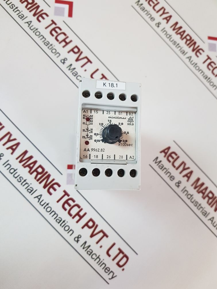 Dold Aa 9962.82 Minitimer Relay 0016935