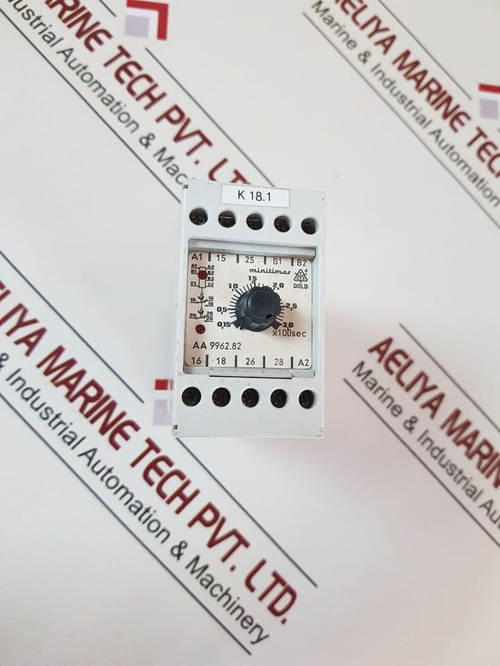 Dold Aa 9962.82 Minitimer Relay 0016935