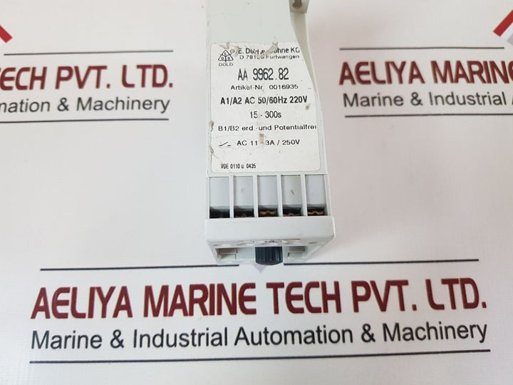Dold Aa 9962.82 Minitimer Relay 0016935