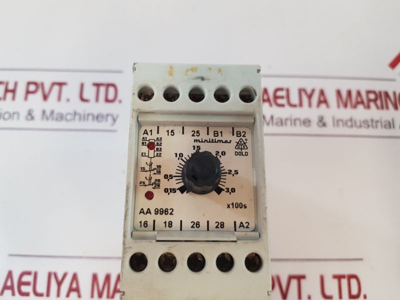 Dold Aa 9962.82 Minitimer Relay 230V 15-300S