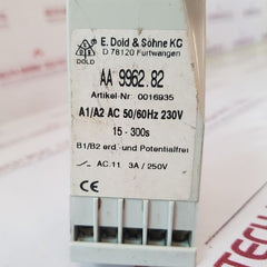 Dold Aa 9962.82 Minitimer Relay 230V 15-300S