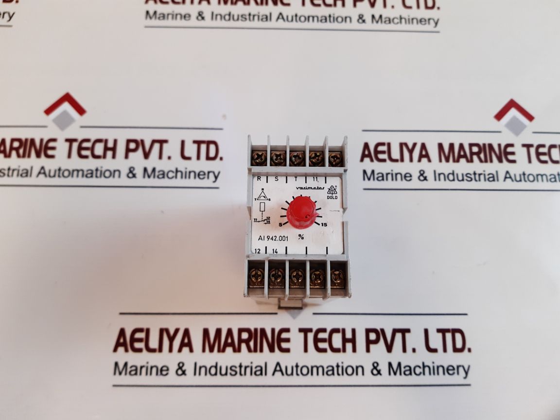 E.Dold Ai 942.001 Varimeter Relay Ac11 2A 380V~ 3A 220V~